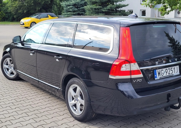 Volvo V70 cena 38900 przebieg: 198200, rok produkcji 2015 z Pilawa małe 596